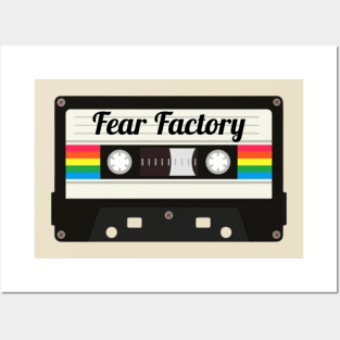 Fear Factory / Cassette Tape Style Posters and Art